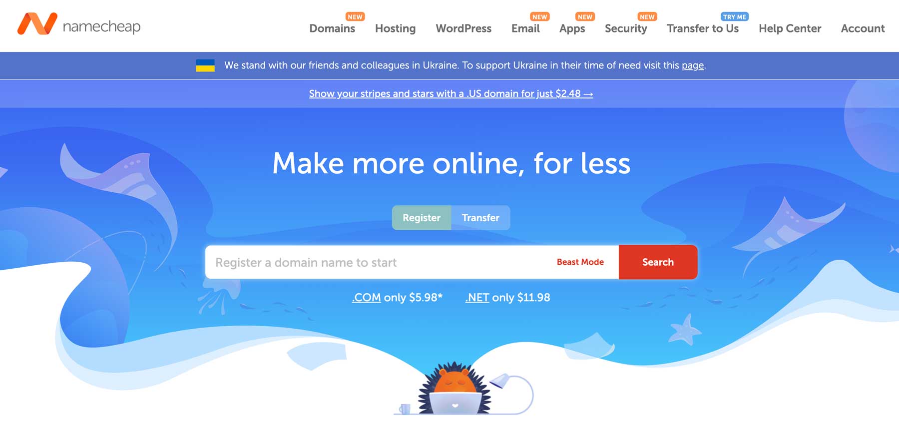 Pendaftar domain namecheap