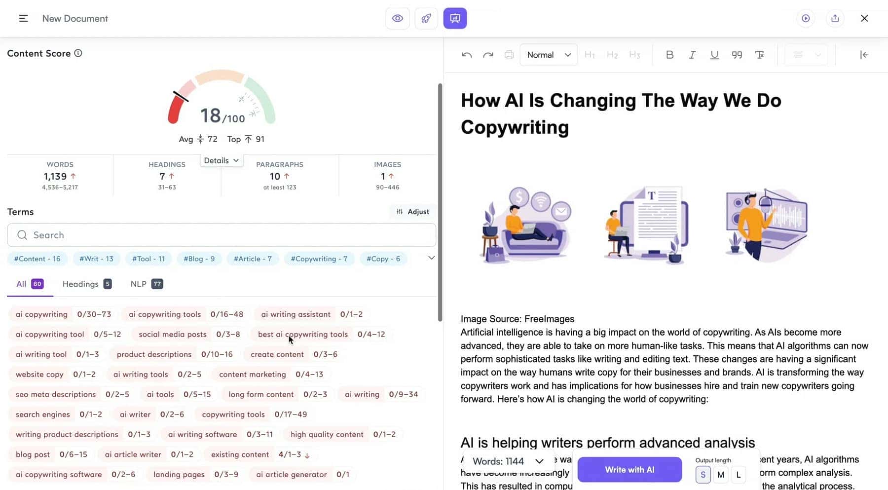 Integración Writesonic + SurferSEO