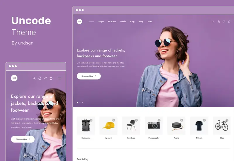 Uncode Theme - ธีม Creative & WooCommerce WordPress