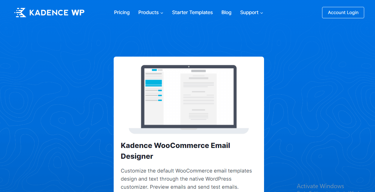 Kadence WooCommerce Email Designer - лучший настройщик электронной почты WooCommerce