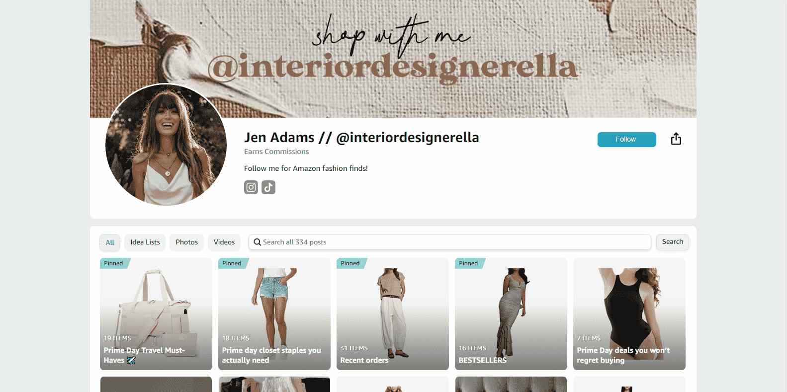 Interiordesignerella: Die Amazon Fashion Influencerin