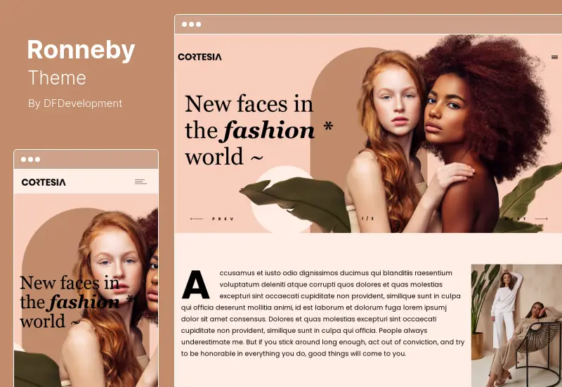 Ronneby Theme – Hochleistungs-WordPress-Theme