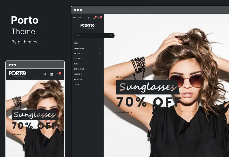 Porto Theme - Tema WordPress & WooCommerce Serbaguna