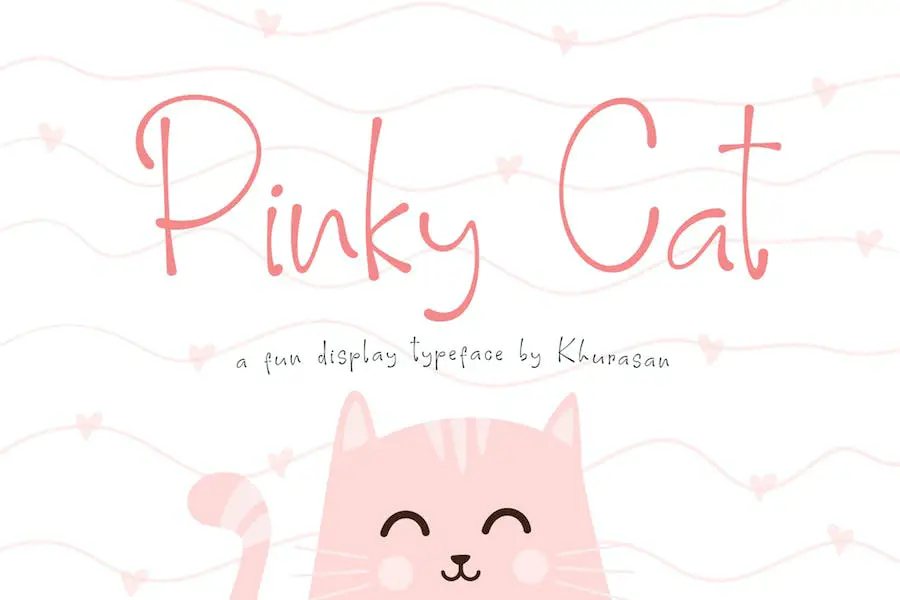 Pinky Cat -