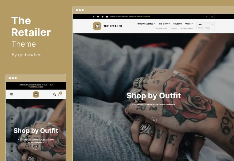 The Retailer Theme - Tema WordPress e WooCommerce