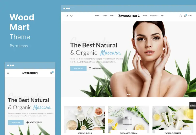 Tema WoodMart - Tema WooCommerce multiuso