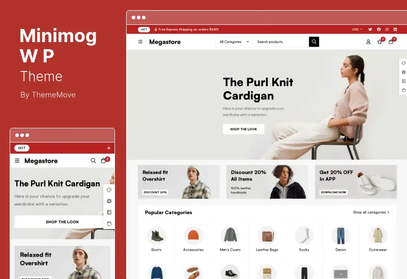 Motyw MinimogWP — motyw WordPress o wysokiej konwersji e-commerce