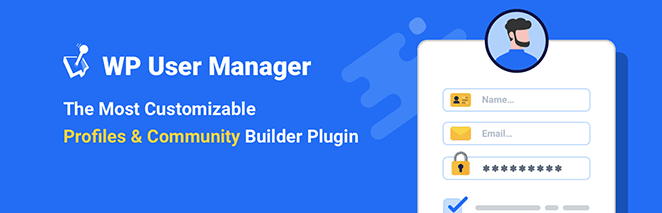 WP User Manager: WordPress user registration plugin