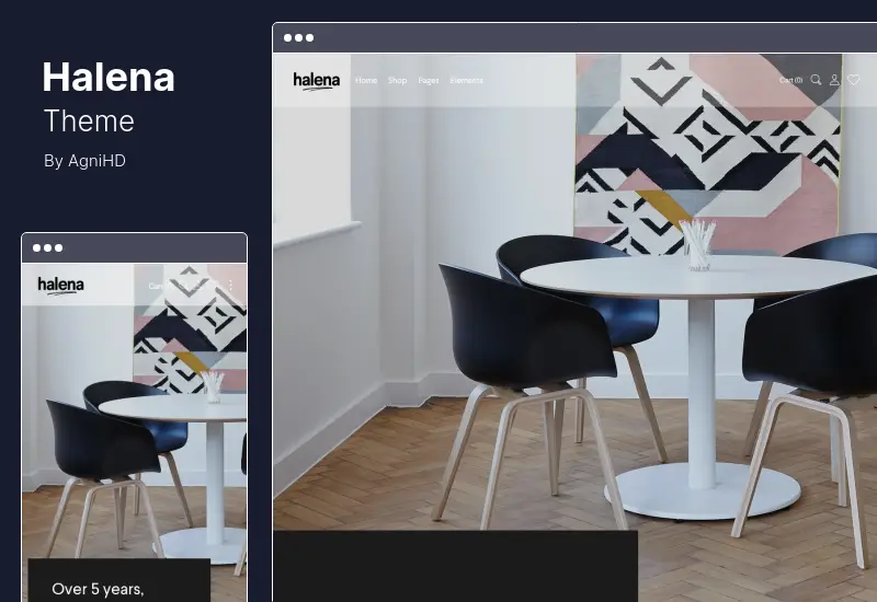 Halena Theme — минималистичная и современная тема WordPress для электронной коммерции