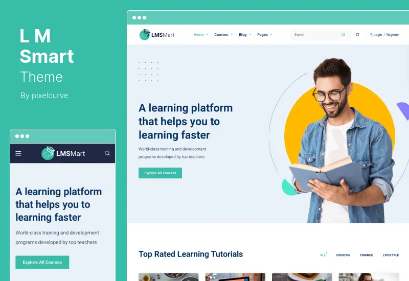 Tema LMSmart - Tema WordPress pentru educație