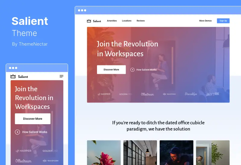 Salient Theme - Creative Multipurpose & WooCommerce Theme