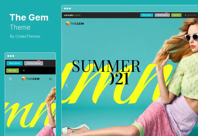 ธีม TheGem - ธีม Creative Multipurpose & WooCommerce WordPress