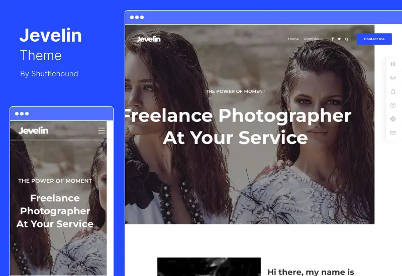 Jevelin Theme — многоцелевая адаптивная тема WordPress AMP