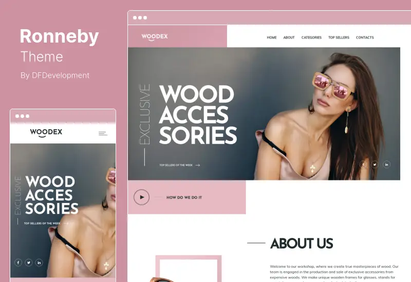 Ronneby Theme — высокопроизводительная тема WordPress