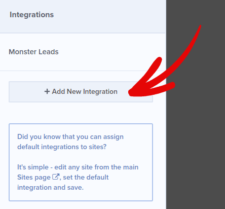 OptinMonster-Integrationen