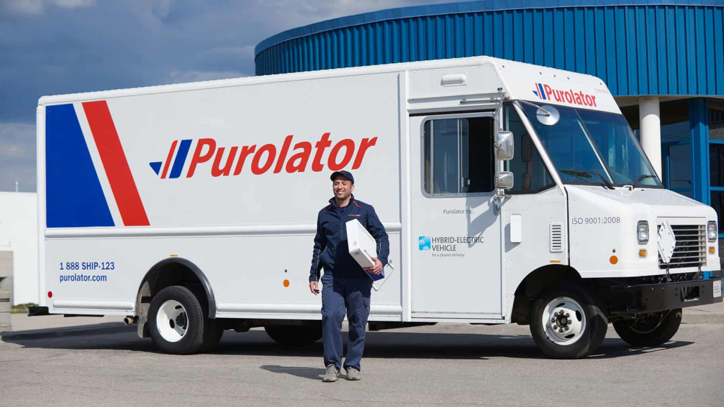 Expédition Purolator Canada