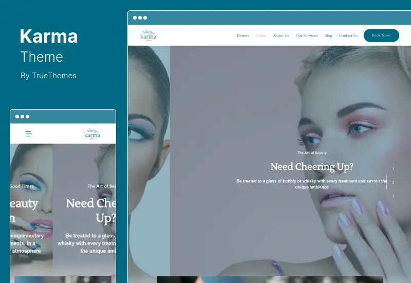 Motyw Karma — motyw Business Landing Page Elementor WordPress