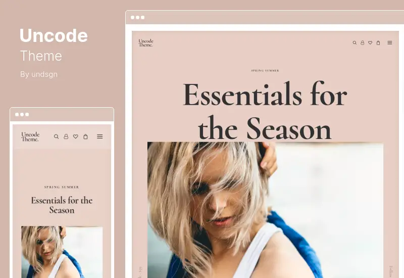 Uncode Theme - ธีม Creative & WooCommerce WordPress