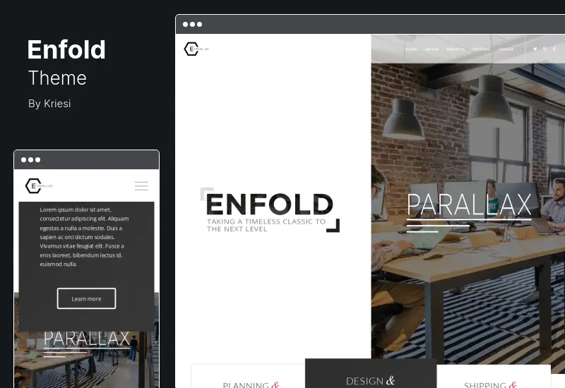 Enfold Theme — адаптивная многоцелевая тема WordPress