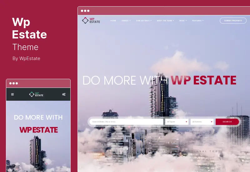 WpEstate Theme - Тема WordPress о недвижимости