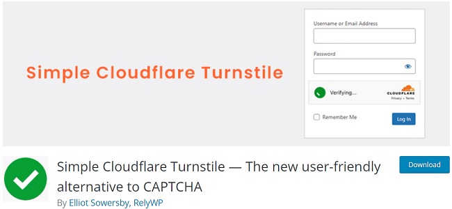 Semplice tornello Cloudflare