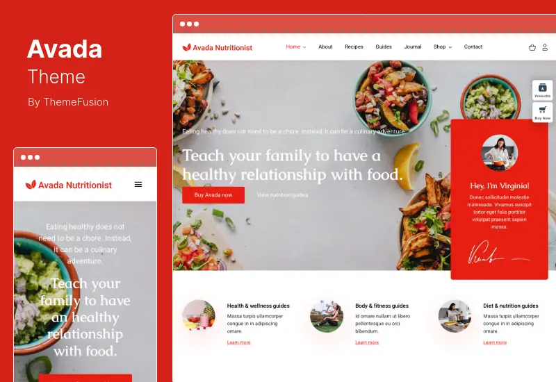 Avada Theme - เครื่องมือสร้างเว็บไซต์สำหรับ WordPress & WooCommerce Theme