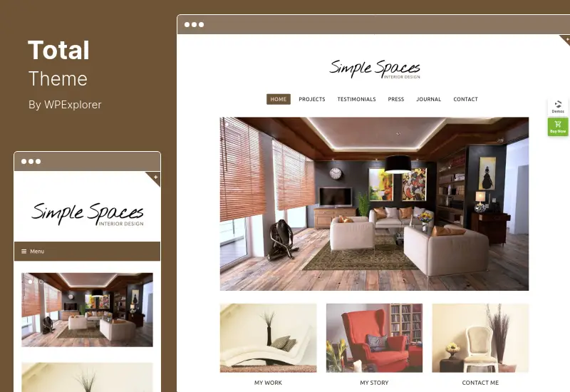 Total Theme - Tema WordPress Serbaguna yang Responsif