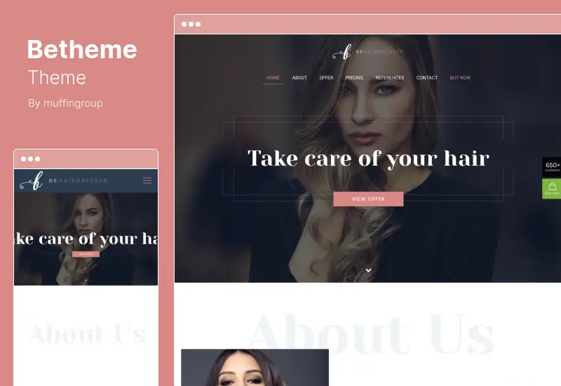 Betheme Theme - Tema responsivo multiuso para WordPress e WooCommerce