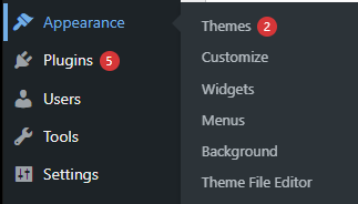 Plugin- und Theme-Updates verfügbar