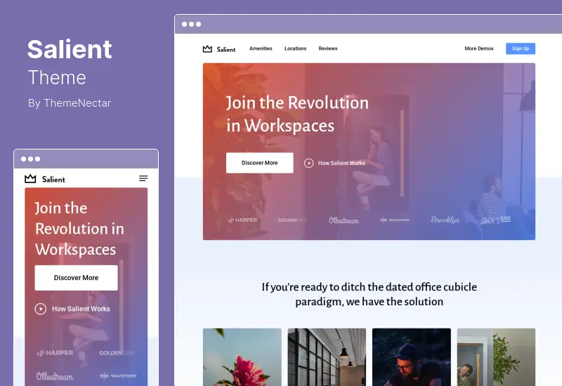 Salient Theme - Creative Multipurpose & WooCommerce Theme