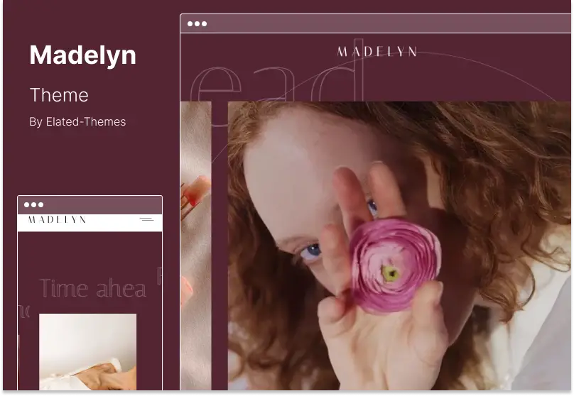 Tema Madelyn - Tema WordPress Kreatif yang Elegan