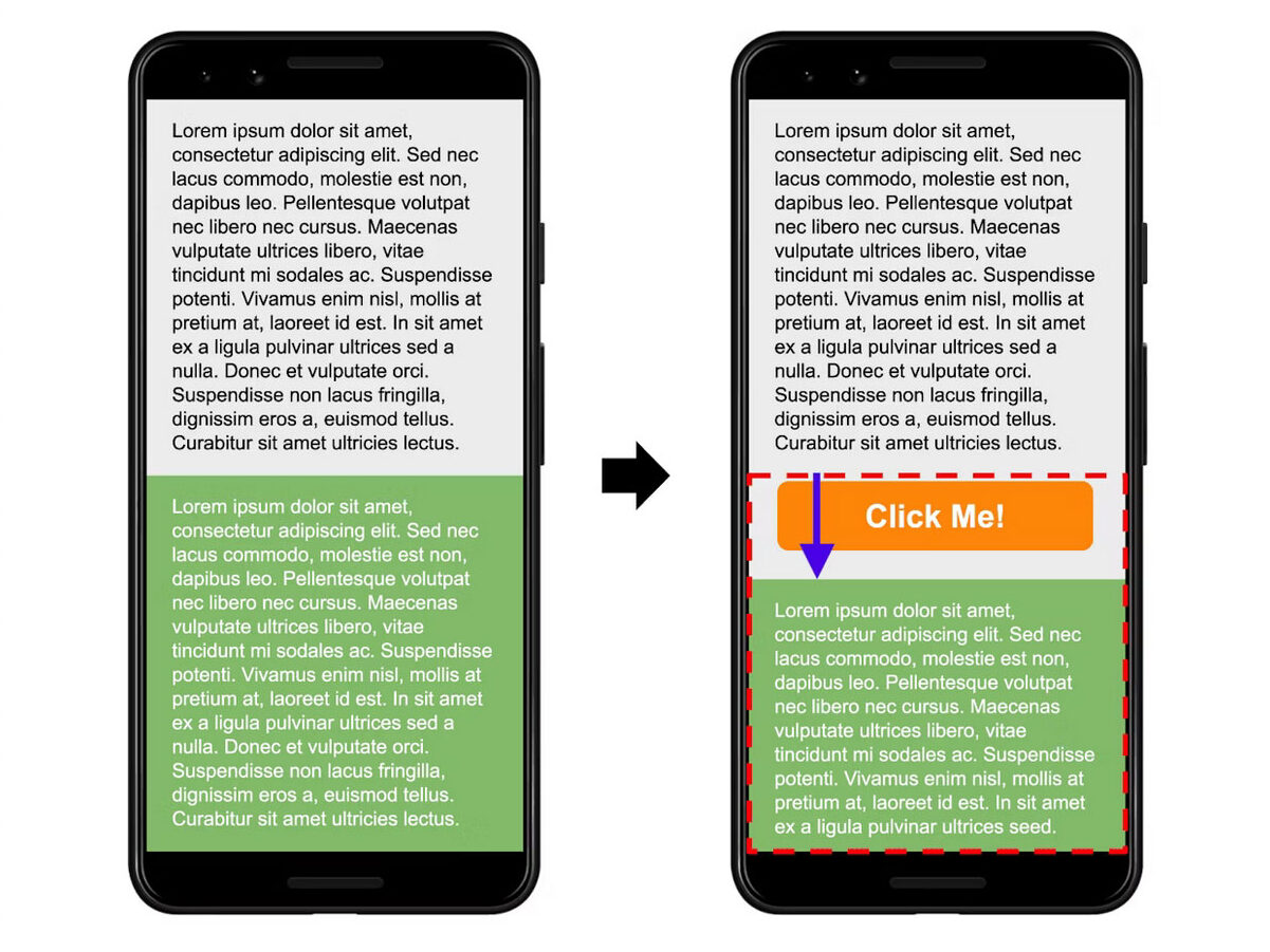 ejemplo de cambio de diseño acumulativo