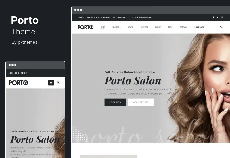 Tema Porto - Tema multifuncțională și WooCommerce