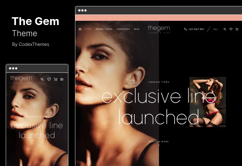 ธีม TheGem - ธีม Creative Multipurpose & WooCommerce WordPress