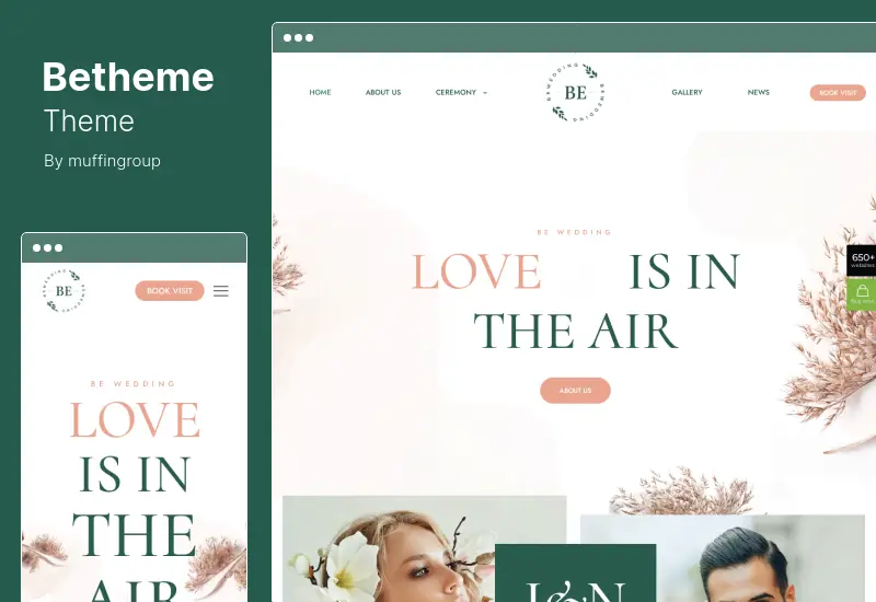 Thème Betheme - Thème WordPress et WooCommerce polyvalent et réactif