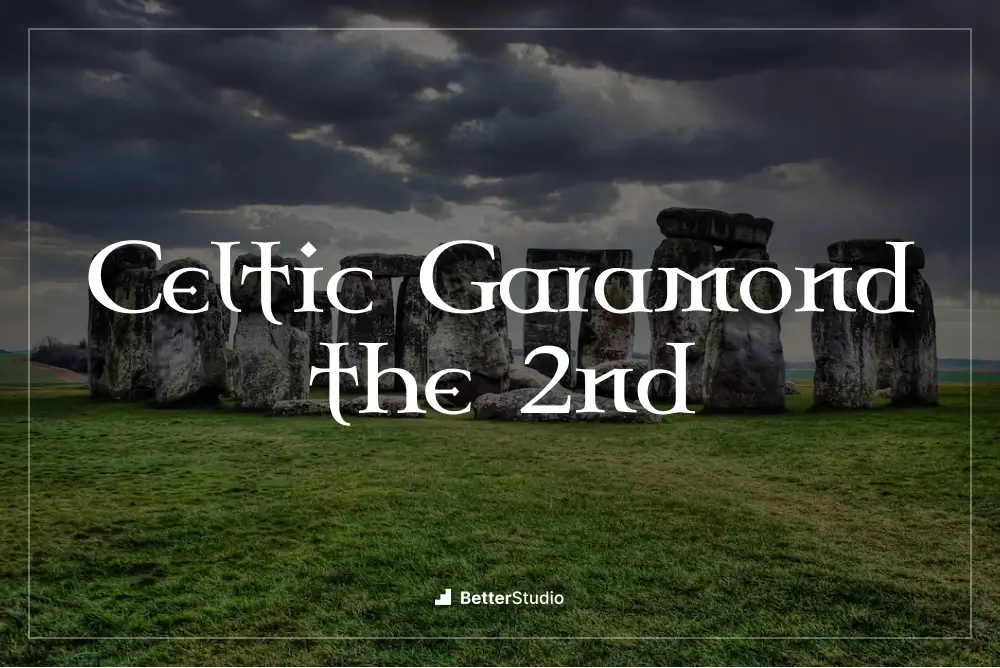 Celtic Garamond le 2 -