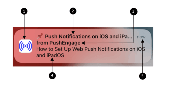 Componenti di notifica push Web iOS