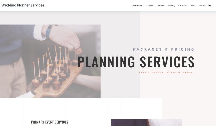 Divi WeddingPlan