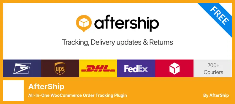 AfterShip Plugin - البرنامج المساعد WooCommerce لتتبع الطلبات الكل في واحد