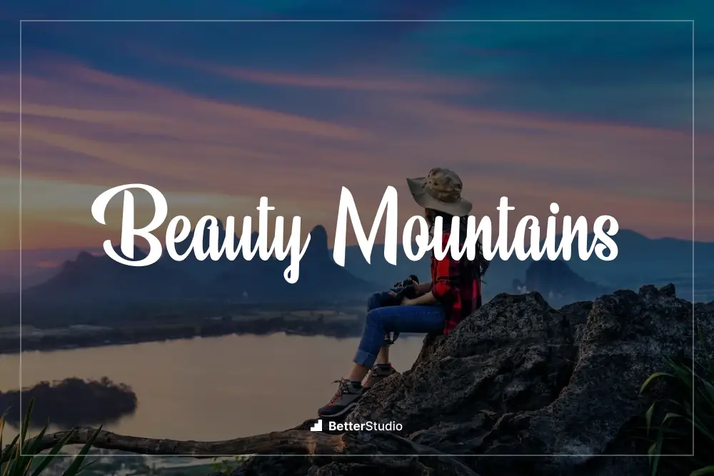 Montañas de belleza -