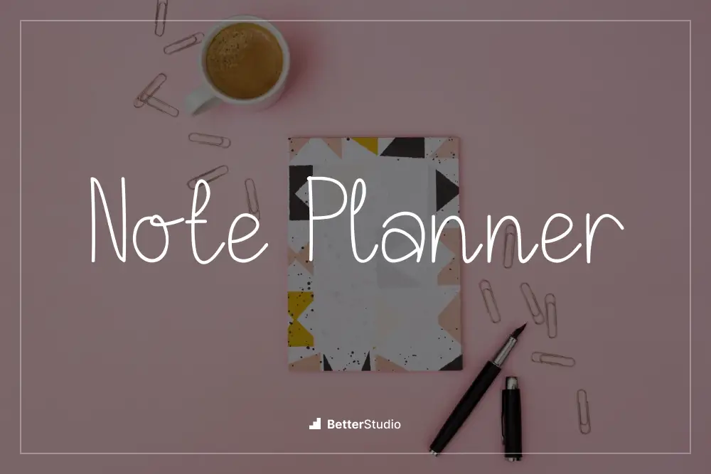 Planificateur de notes -