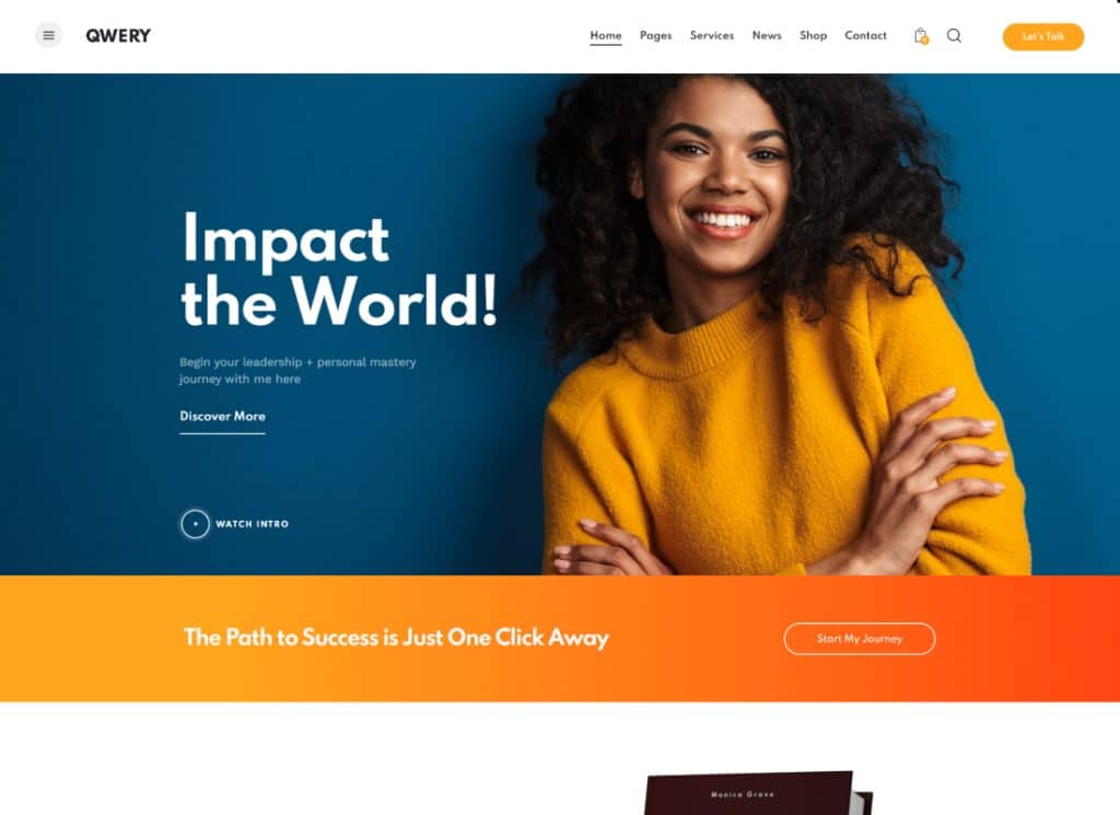 Qwery | موضوع متعدد الأغراض لـ WordPress & WooCommerce + ChatGPT