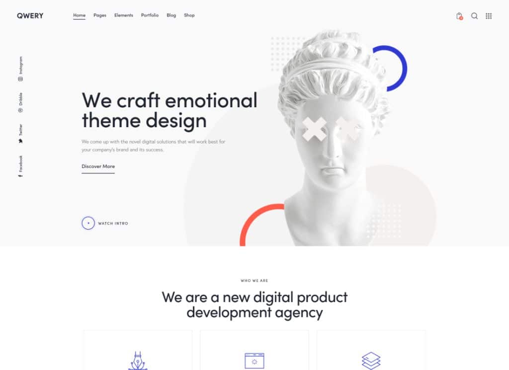 Qwery – Mehrzweck-Business-WordPress- und WooCommerce-Theme