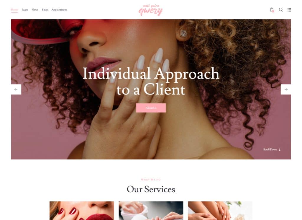 Qwery — uniwersalny biznesowy motyw WordPress i WooCommerce