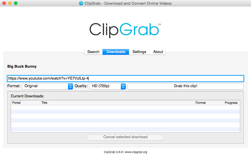 Ambil Klip Ini Dengan ClipGrab