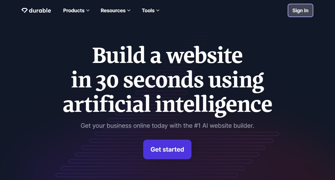 Creator de site-uri web AI durabil