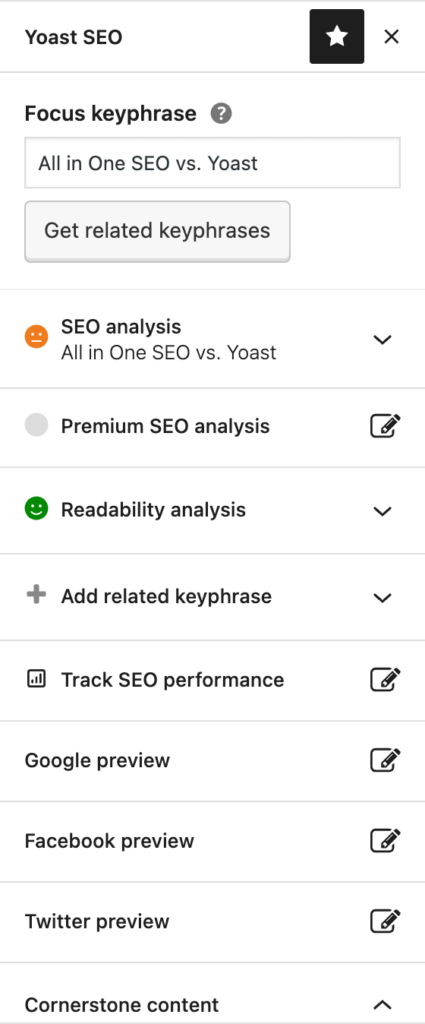 Yoast – On-Page-Analyse