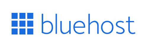 Melhor hospedagem WordPress VPS: logotipo Bluehost