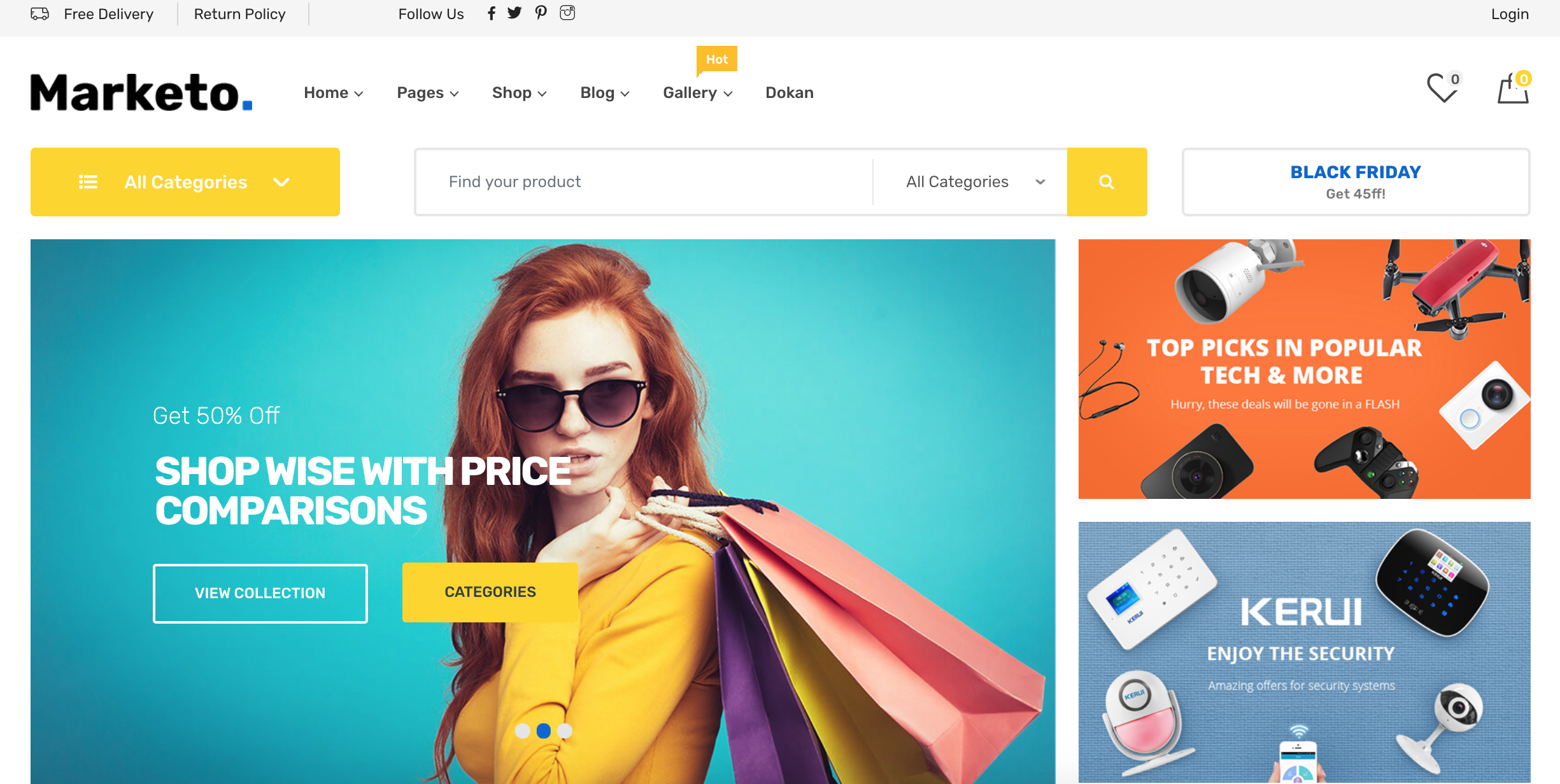 Bestes WordPress-Theme für mehrere Anbieter