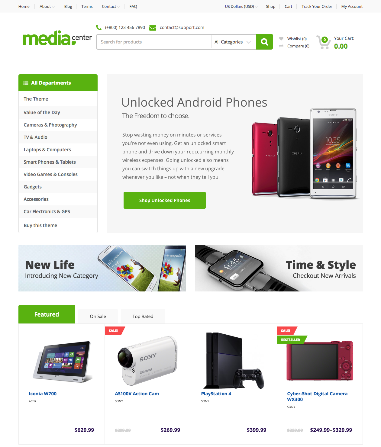 Media Center-Best-multi-vendor-wordpress-theme